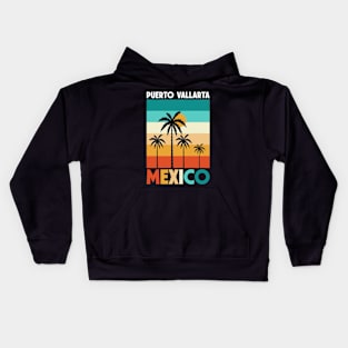 Puerto Vallarta Beach Puerto Vallarta Mexico Summer Vacation Kids Hoodie